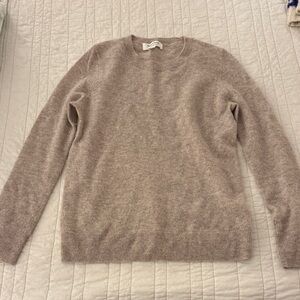 Nordstrom Cashmere Sweater in Oatmeal - Very Good Condition
